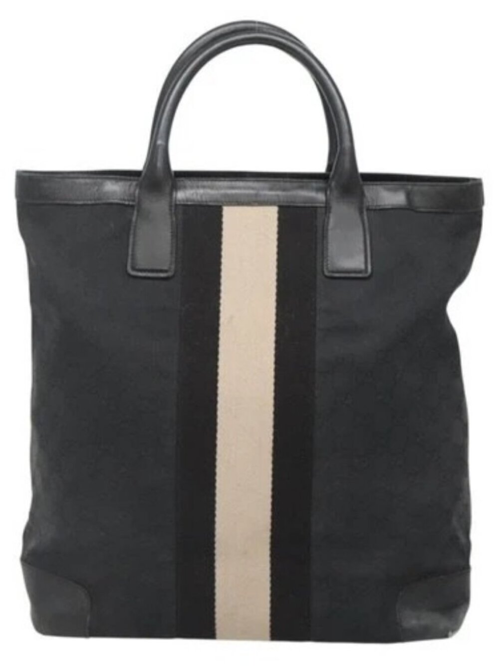 GUCCI GG Canvas Sherry Line Hand Bag Black Silver 002 1093 Auth ep10440 - Picture 2 of 15